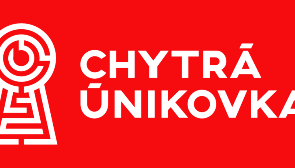 chytra unikovka - logo white_on_red