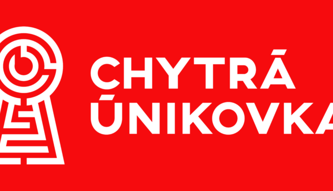 chytra unikovka - logo white_on_red