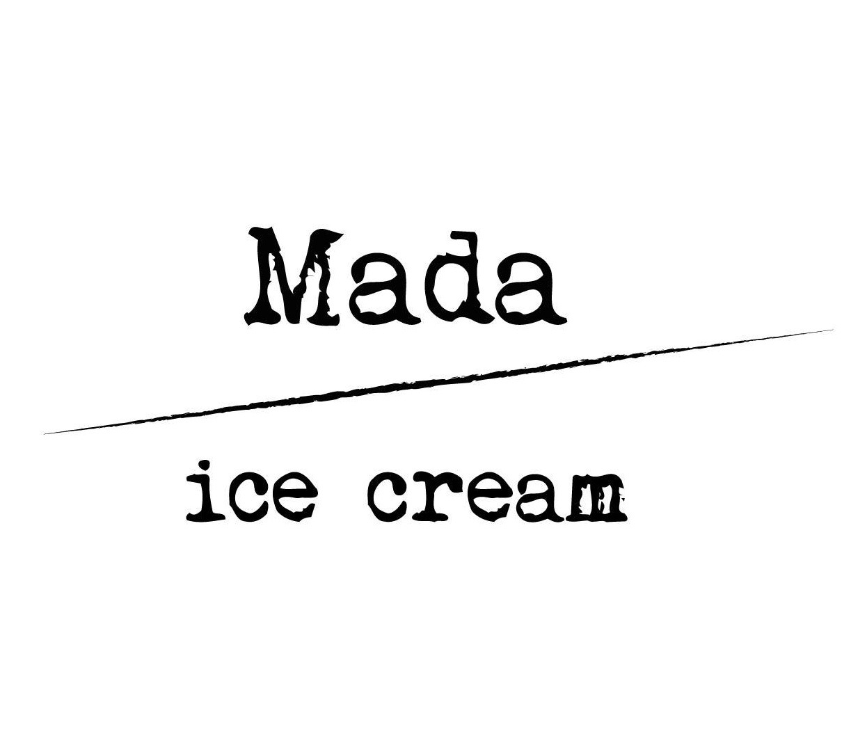 white-Mada Ice cream